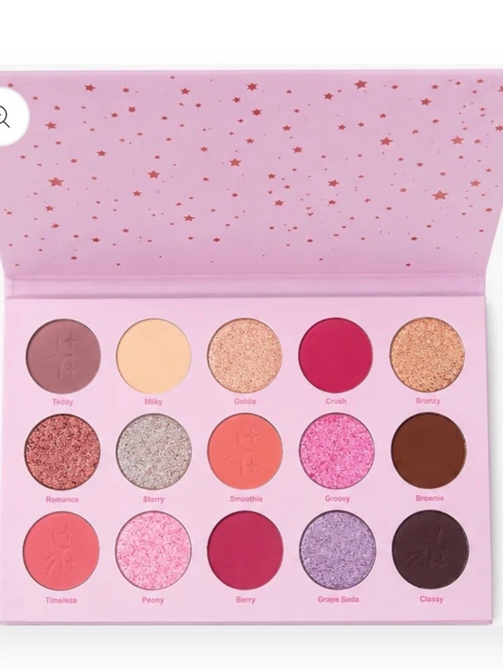 Moonslice Pink & Purple 15-Color Eyeshadow Palette - Picture 5 of 7
